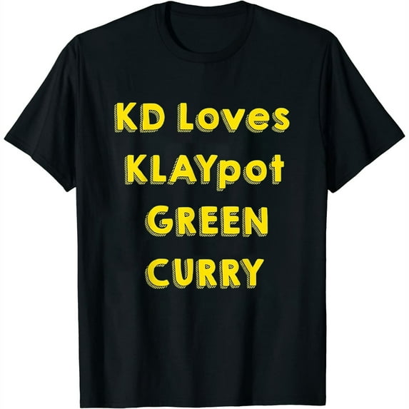 Womens Kd Loves Klaypot Green Curry Humor T-Shirt T-Shirt Black 3X-Large
