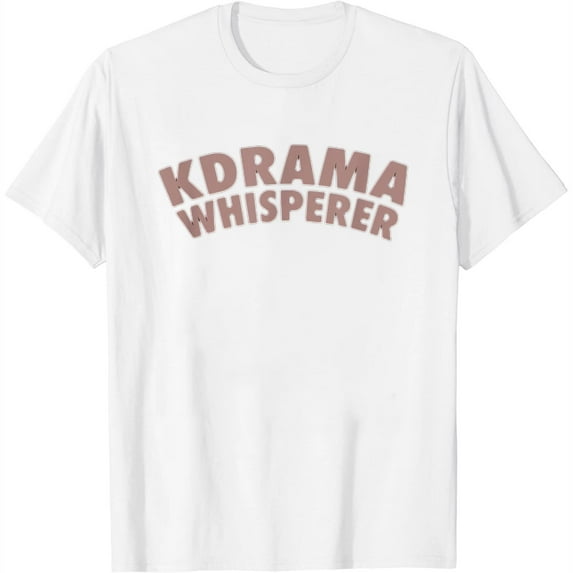 Womens Kdrama Whisperer Kdrama Kpop Korean T-Shirt White Medium