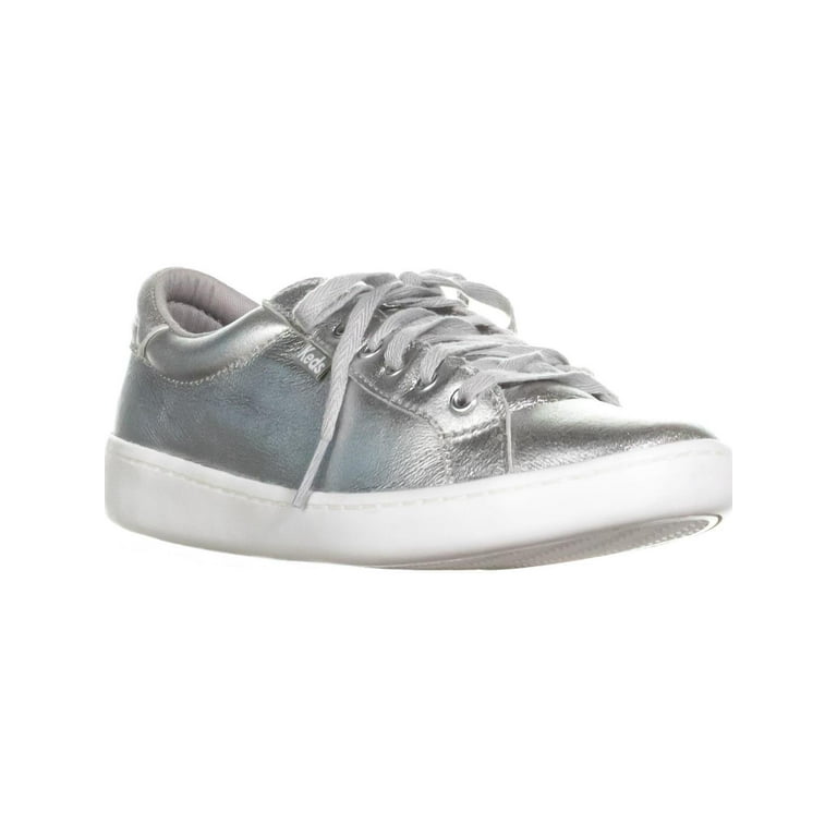 Womens Keds Ace Fashion Sneakers Metallic Silver 6.5 US 37 EU Walmart