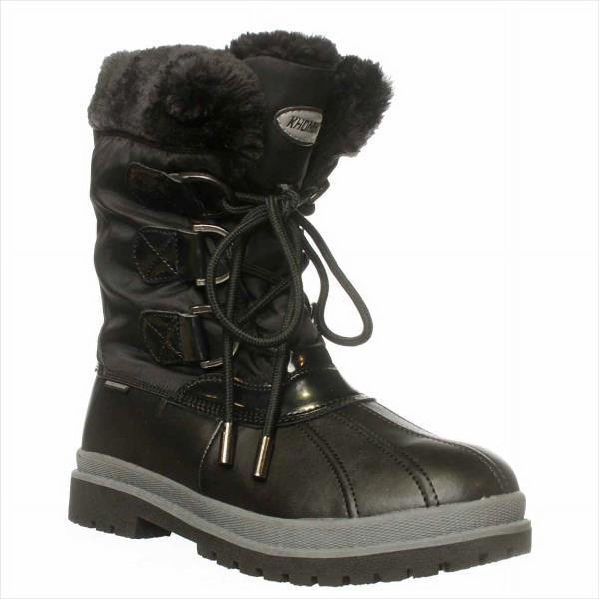 Khombu black boots hotsell