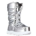 thumbnail image 1 of Womens Khombu Sasha Mid Calf Snow Boots - Silver, 1 of 6