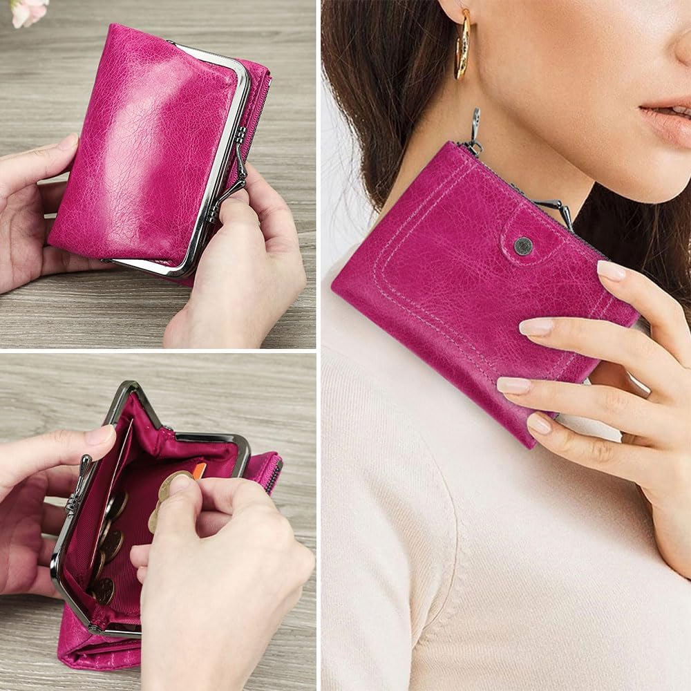 Kiss lock clasp wallet new arrivals