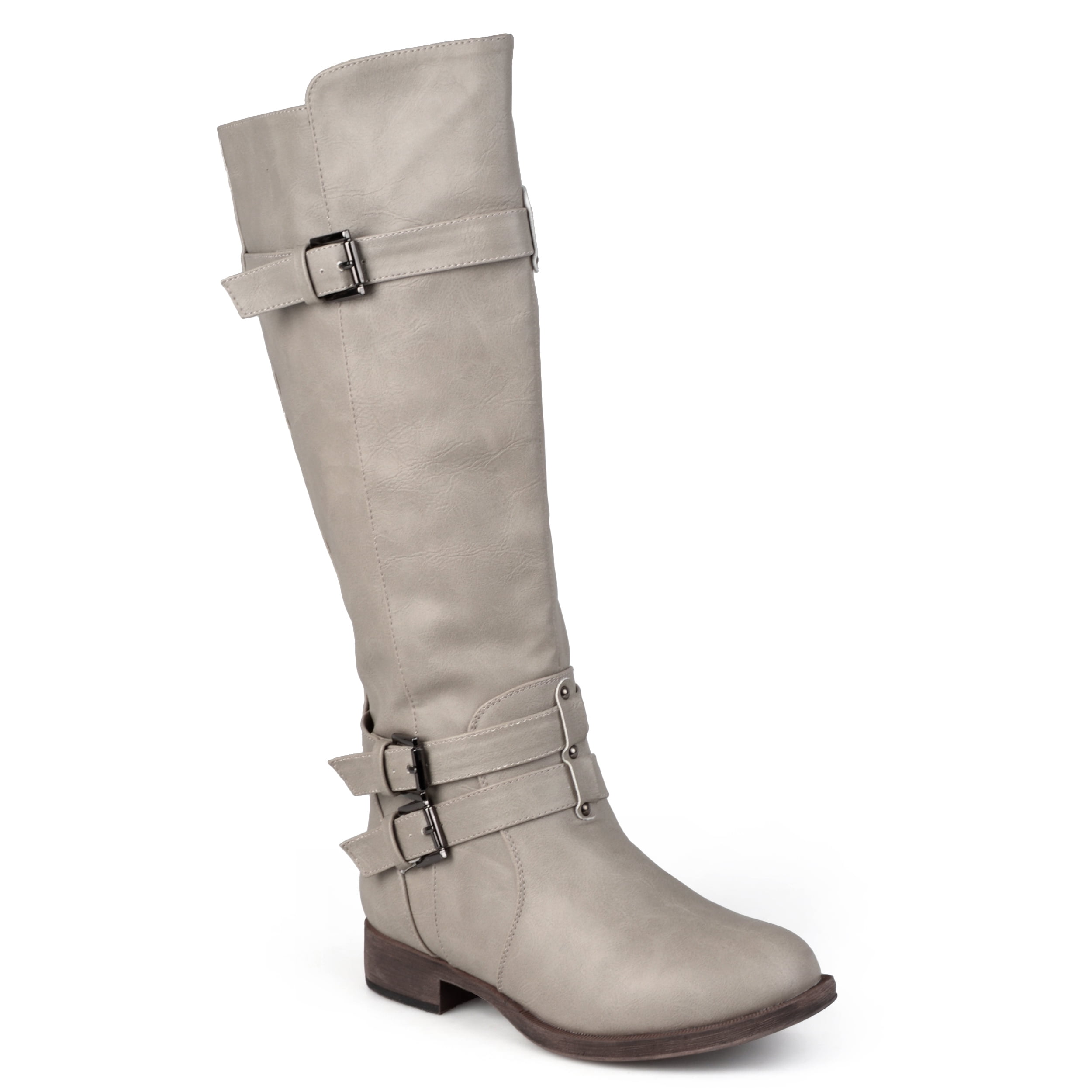 Light grey shop knee high boots