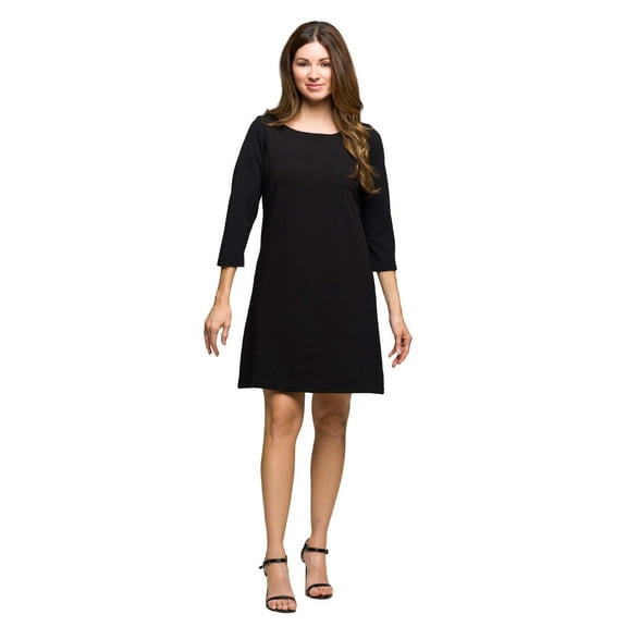 Womens Knee Length A-Line Dress