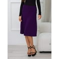 thumbnail image 1 of Womens Knee Length A-Line Skirt, 1 of 10