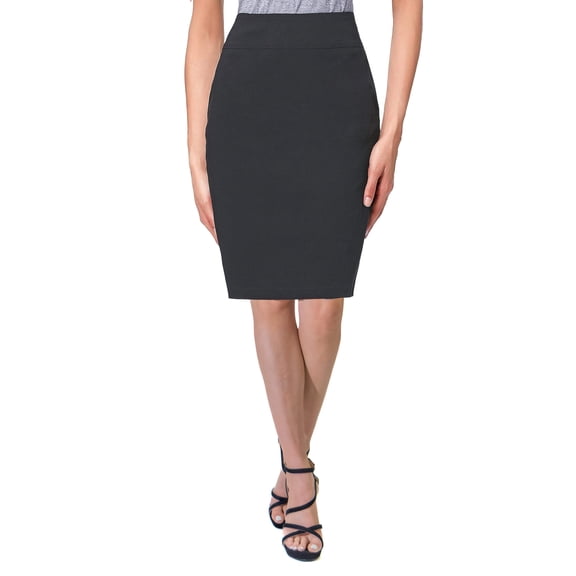 Womens Knee Length Pencil Skirt