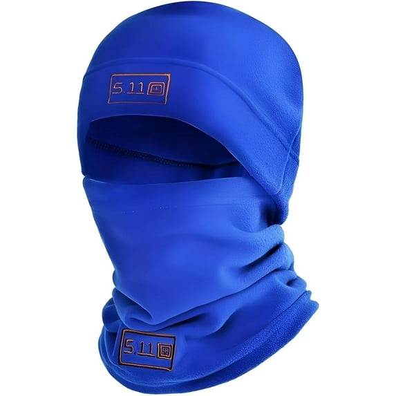 Womens Knitted 3 in 1 Cold Proof Hat Full Face Knit Hood Hat, Warm Breathable Winter Face Mask Neck Gaiter Beanie