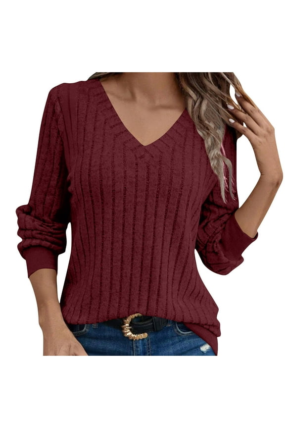 Womens Knitted Stripe Velvet Knit Sweater Crochet Pullover Sweater Blouses Relaxed Fit Long Sleeve Sweaters Shirts