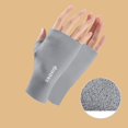 thumbnail image 1 of Womens Knitting Wool Half Finger Long Gloves Autumn And Winter Women Warm Dew Finger Sleeve Creased Long Gloves Gloves Mittens Men Gloves Mittens Toddler Women Mittens Ski Gloves Mittens Men Mittens, 1 of 4