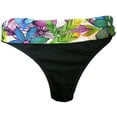 thumbnail image 1 of Womens La Blanca Swimsuit Bottom Black Floral Band, 1 of 1
