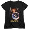 thumbnail image 1 of Womens: Labyrinth - I Have A Gift Apparel Womens T-Shirts - Black, 1 of 2