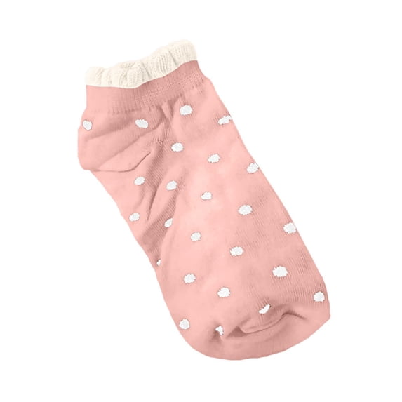 Womens Lace Ankle Socks Ladies Cotton Vintage Ruffle Frilly Cute Casual Novelty Anklet Socks