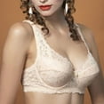 thumbnail image 1 of Womens Lace Bralette 3/4 Cup Push Up Bra Untra-thin Comfortable Breathable Brassiere Plus Size Bras for Women, 1 of 4