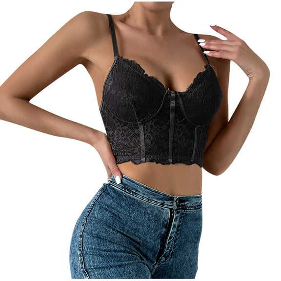 Womens Lace Corset Top V Neck Elastic Straps Shirt Fashion Party Streetwear Going Out Corset Tops