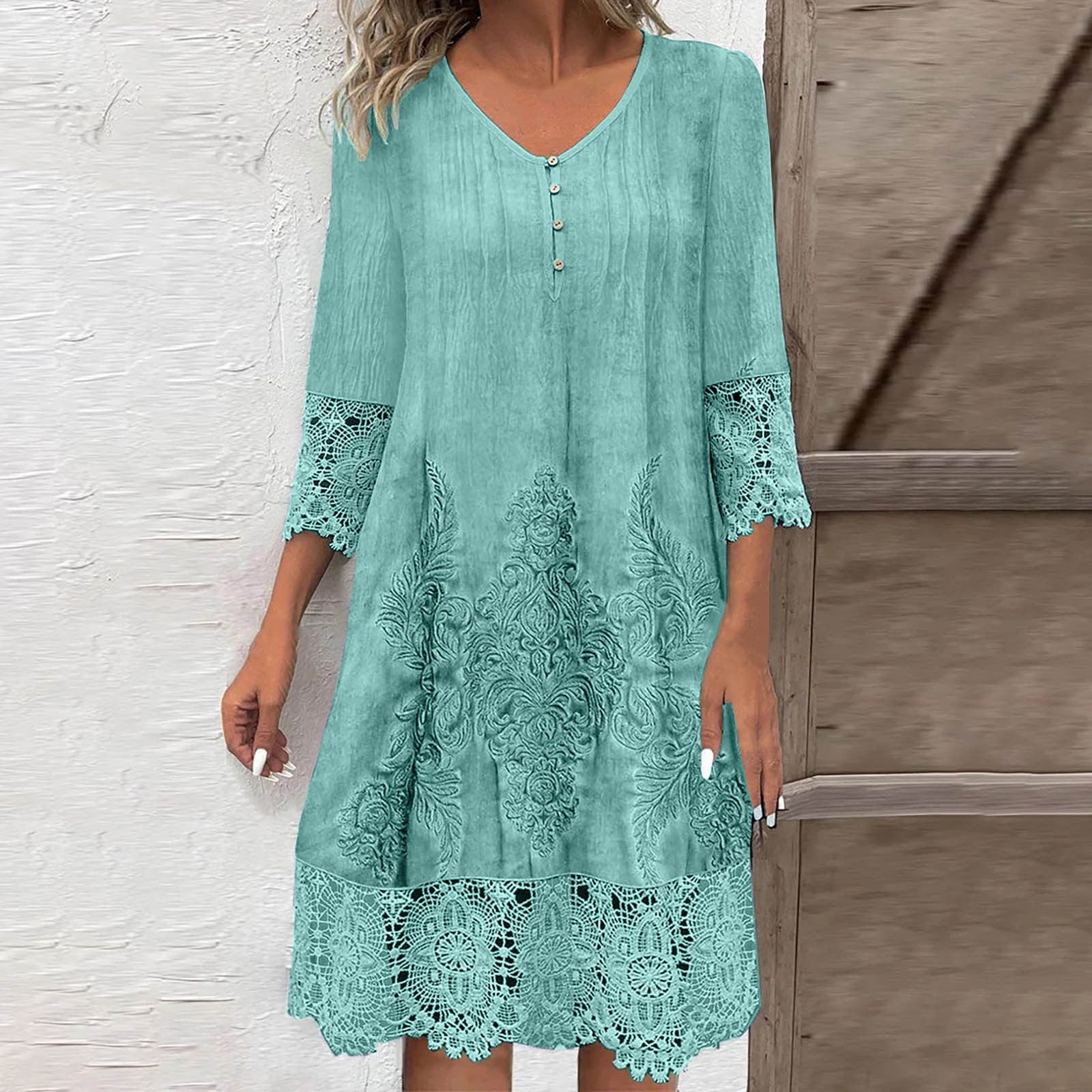 paradiso lace dress Paradiso Satin Wrap Dress Paradiso Feather Print main image 0
