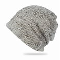 thumbnail image 1 of Womens Lace Flower Beanie Hat Slouchy Hip-hop Skull Cap Warm Turban, 1 of 5