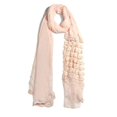 thumbnail image 1 of Womens Lace Oblong 28 Inch by 80 Inch Scarf Pink, 1 of 1