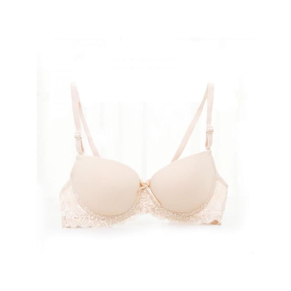 Women's Push Up Lace A B Cup Bra Brassiere Underwire Padded Lingerie Underwear