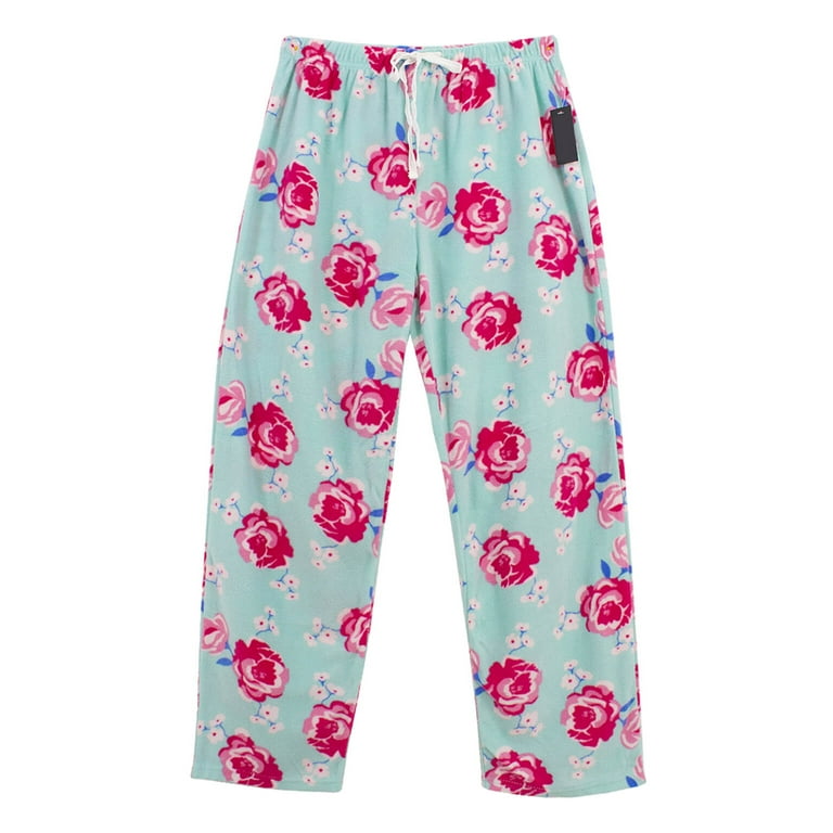 LANBAOSI 2 Pack Women Flannel Pajama Pants With Pockets Female