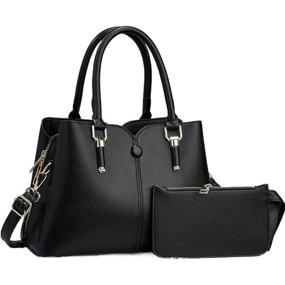 Womens Large Capacity Hand-Held Bag Multi-Layer Large Capacity Top Handle Bags Crossbody Bag Shoulder Purses Sets