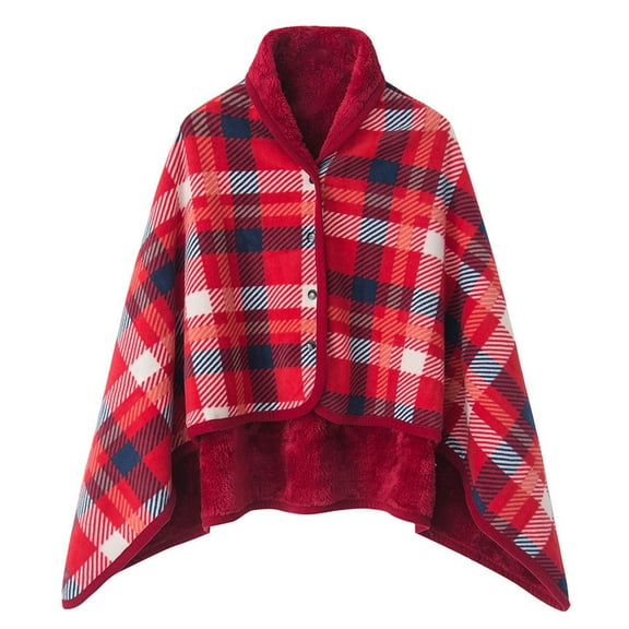 Womens Large Front Poncho Sweater Wrap Topper Knitted Elegant Shawls Cape For Fall Winter