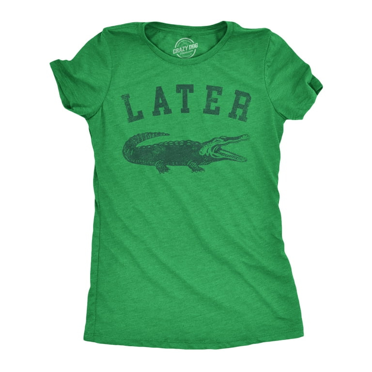 Crazy Alligator Lady T-Shirt Crazy Alligator Lady T-Shirt