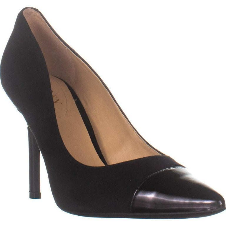 Womens Lauren Ralph Lauren Lindella Pumps, Black, 9.5 US / 40.5 EU