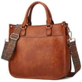 thumbnail image 1 of ABLEGRID Womens Leather Crossbody Purses and Handbags Top Handle Satchel Bags Tote Bags Tote Purses for Women, 1 of 7