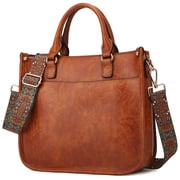 Womens Leather Crossbody Purses and Handbags Top Handle Satchel Bags Tote Bags Tote Purses for Women