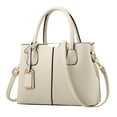 thumbnail image 1 of Womens Leather Handbags Purses Medium Top Handle Totes Satchel Crossbody Shoulder Bag for Ladies Work, 1 of 9