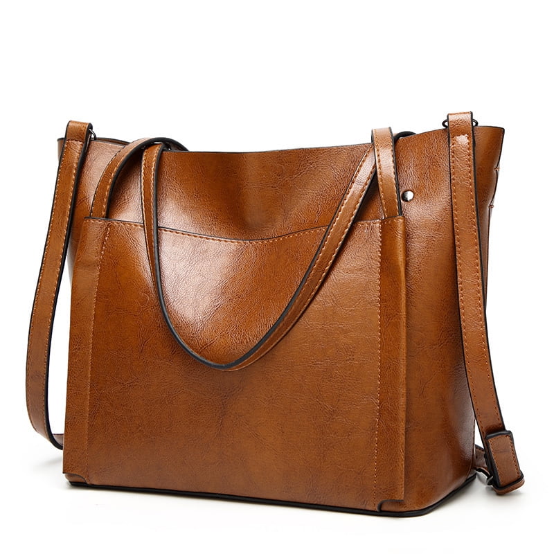 Womens Leather Purses And Handbags Top Handle Satchel Bags Tote Bags Shoulder Crossbody Bag for Women