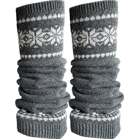 Womens Leg Socks Stripe Star Retro Knit Y2k Leg Warmers Vintage High Knee Warmer Socks 80s Outfit for Women