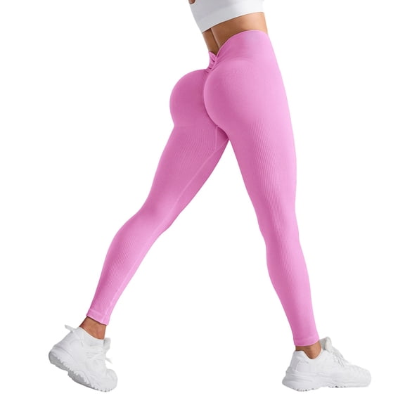 Womens Leggings High Waisted Running Athletic Activewear Pants Buttery Stretchy Sports Compression Leggings