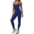 thumbnail image 1 of Womens Leggings High Waisted Skinny Gym Activewear Jumpsuit Stretchy Sports Tummy Control Athletic Yoga Pants, 1 of 7