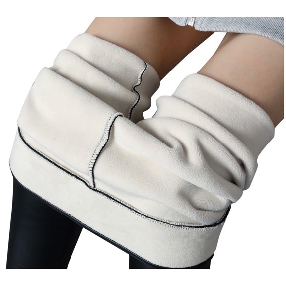 Womens Leggings Tights Breathable Leather Stretchy Pleather Warm Pants Female Womens Workout Leggings