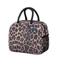 thumbnail image 1 of Womens Leopard Print Pattern Lunch Box for Work,Insulated Lunch Bag for Women,Loncheras Para Mujer,Leakproof Adult Lunch Bag for Work,Beach,Travel,Picnic,Camping, 1 of 7
