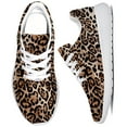 thumbnail image 1 of Womens Leopard Tennis Shoes Running Walking Shoes Fashion Sneakers, 1 of 7