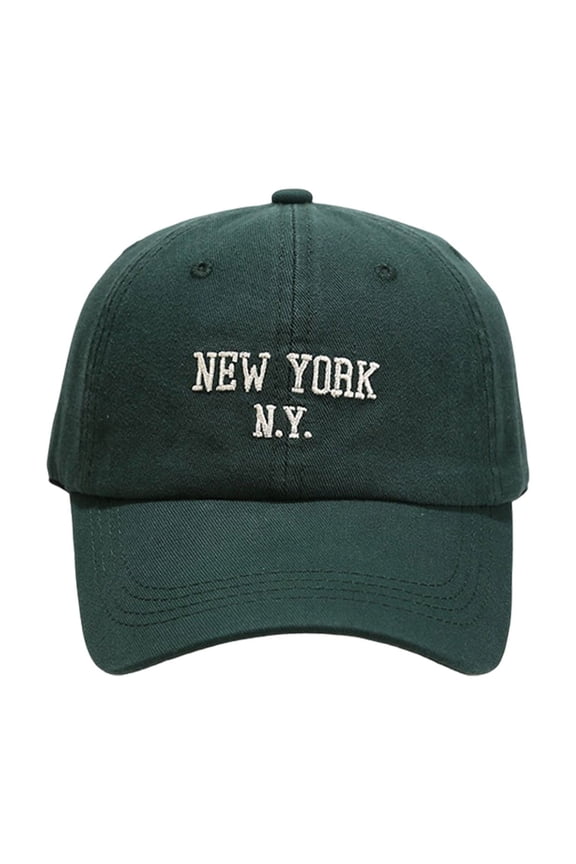 Womens Letter Embroidered Baseball Cap Soft Top Face Design Sunshade Adjustable Dad Hat for Lady