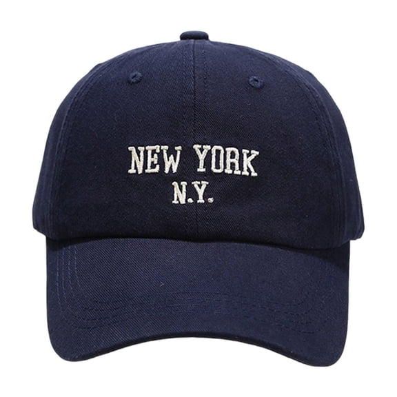 Womens Letter Embroidered Baseball Cap Soft Top Face Design Sunshade Adjustable Dad Hat for Lady