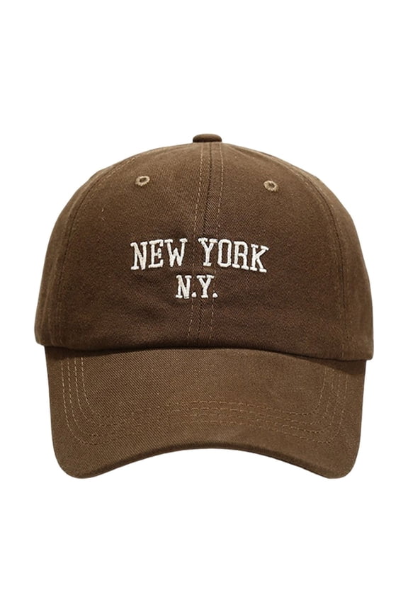 Womens Letter Embroidered Baseball Cap Soft Top Face Design Sunshade Adjustable Dad Hat for Lady