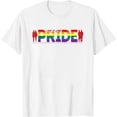 thumbnail image 1 of Womens Lgbt Pride Gay Lesbian Lgbtq Gender Human Rights T-Shirt White 3X-Large, 1 of 5