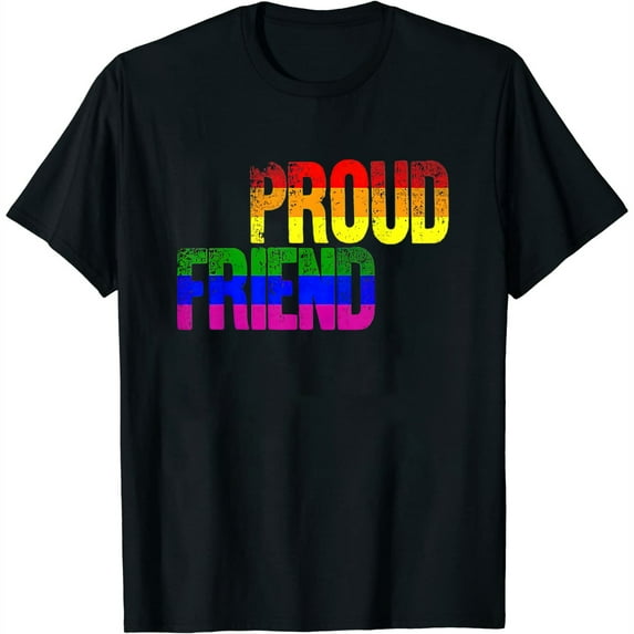 Womens Lgbt Pride Gay Peace Homosexual Lesbian Rainbow T-Shirt Black Large