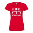 thumbnail image 1 of Womens Life Behind Bars Funny Bike Bicycle Funny Deluxe Soft T-Shirt, 1 of 1