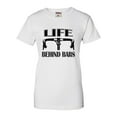 thumbnail image 1 of Womens Life Behind Bars Funny Bike Bicycle Funny T-Shirt, 1 of 1