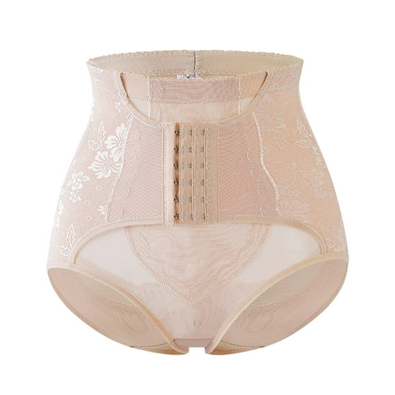 Womens Lifter Panties Tummy Control Waist Trainer High Waist Stomach Body Shaper Girdle Underwear