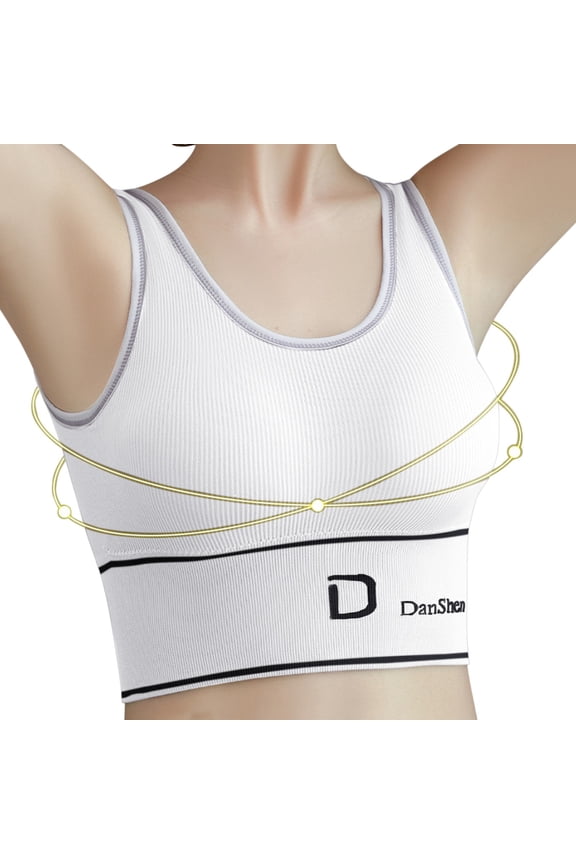 Womens Light Support Seamless Sports Bra Wireless Yoga Bra Top Womens Bandeau Bra Leotard Sheer Cut Out Adult Womens Tube Tops Pouch Strapless Bra Teenager Shiny Top Women Bandeau And Skirt Women's