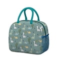 thumbnail image 1 of Womens LightBlue Cartoon Dinosaurs Cacti Pattern Lunch Box for Work,Insulated Lunch Bag for Women,Loncheras Para Mujer,Leakproof Adult Lunch Bag for Work,Beach,Travel,Picnic,Camping, 1 of 7
