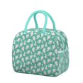 thumbnail image 1 of Womens LightGreen Cartoon Dinosaurs Silhouettes Pattern Lunch Box for Work,Insulated Lunch Bag for Women,Loncheras Para Mujer,Leakproof Adult Lunch Bag for Work,Beach,Travel,Picnic,Camping, 1 of 7