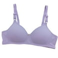 thumbnail image 1 of Womens Lightly Padded Bra Push Up Comfy Everyday Underwire Bralettes Underwear Purple XXL, 1 of 3