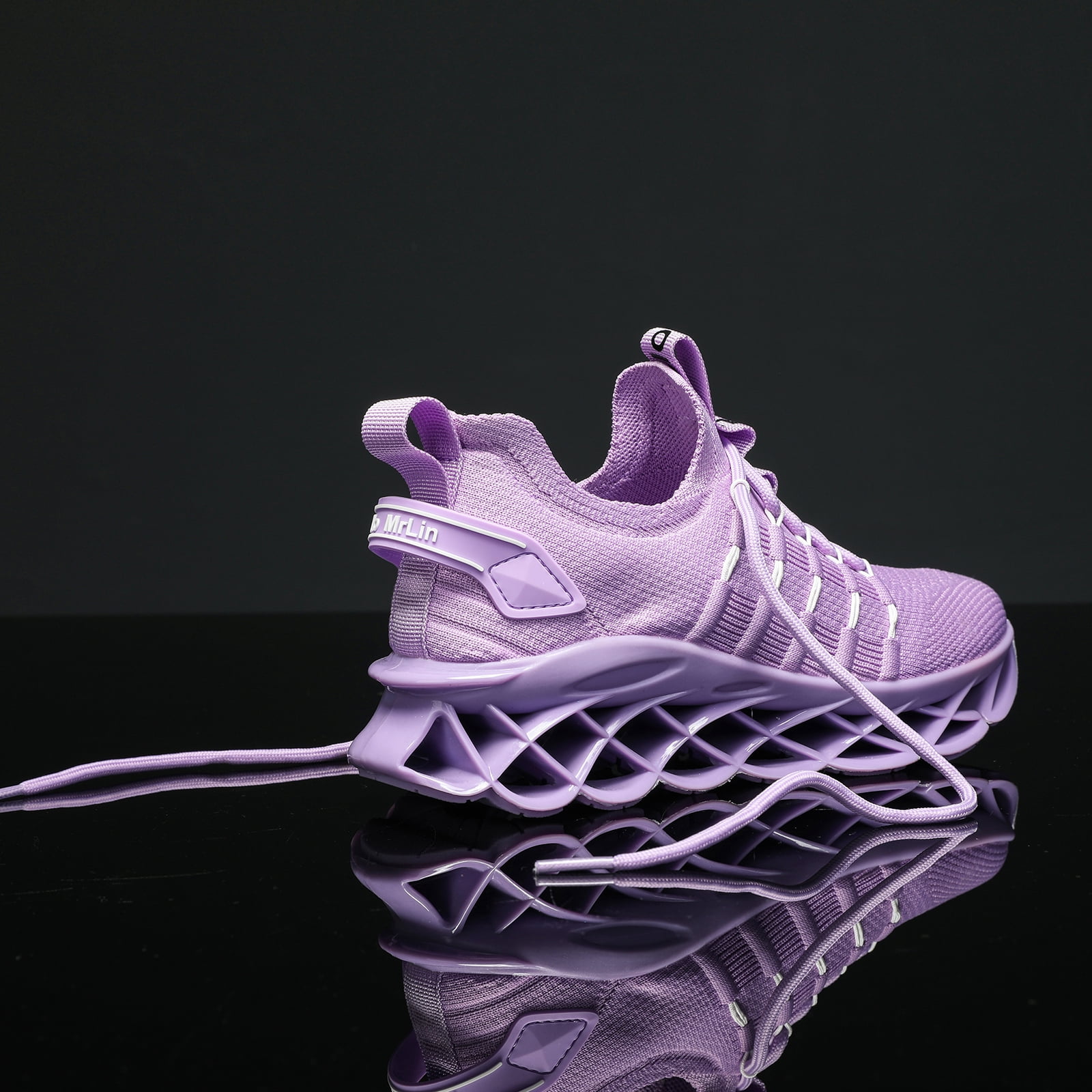 Womens Lightweight Airflow Tennis Sneakers - Advanced Shock Absorption & Secure Grip - Breathable Mesh Design for All-Day Comfort